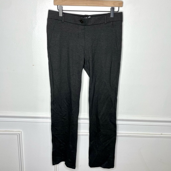 Betabrand Pants - Betabrand Grey Straight Leg Classic Yoga Pant Womens M Petite